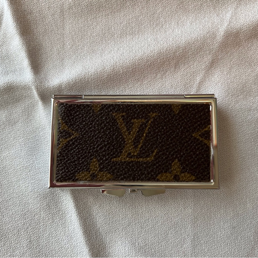 Pill Box with LV Mono Top